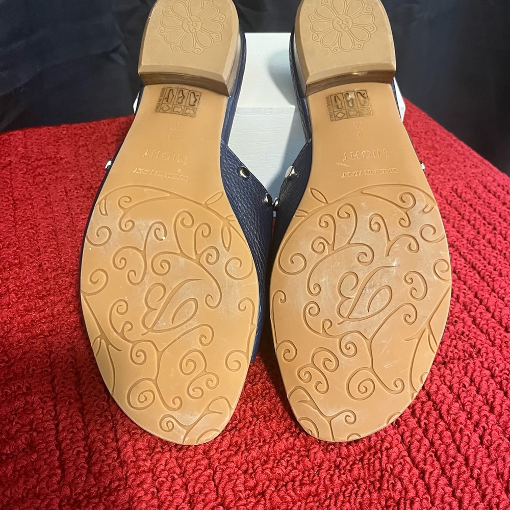 Brighton - Blue Night Slip on Slide Sandals - Size 8M. So comfortable! - Picture 4 of 5